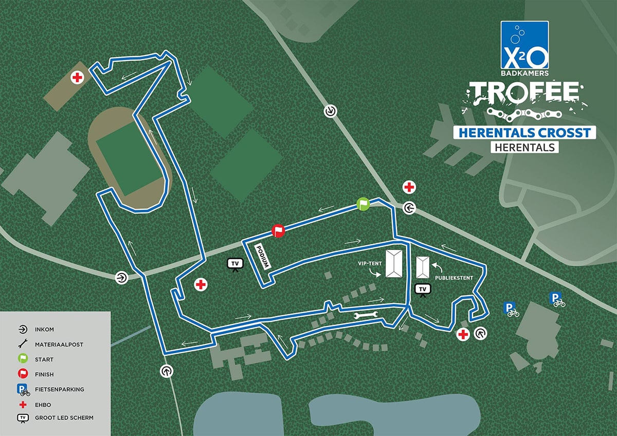 Profil for cykelløbet X2O Trofee Herentals 2023